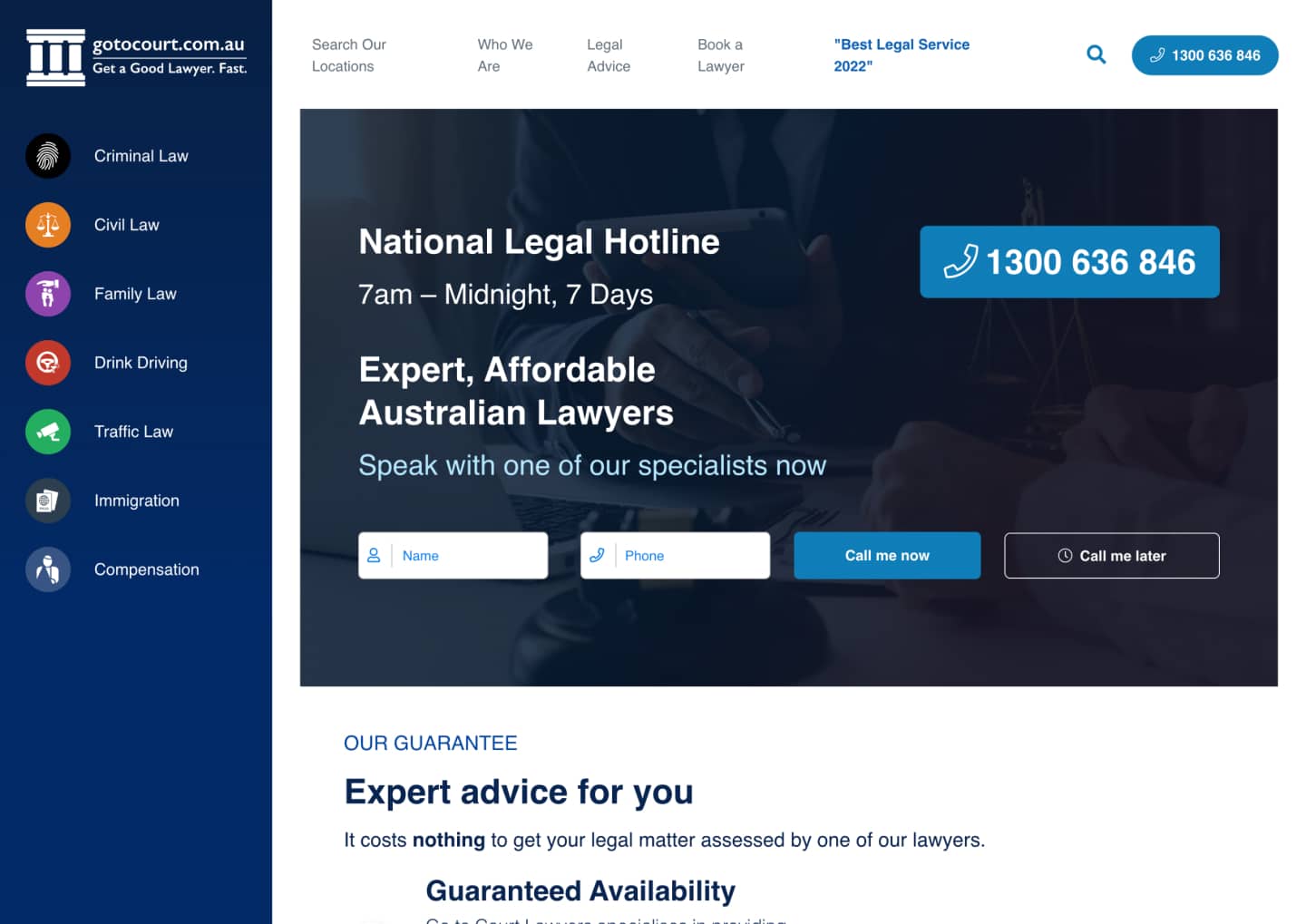 after - go to court